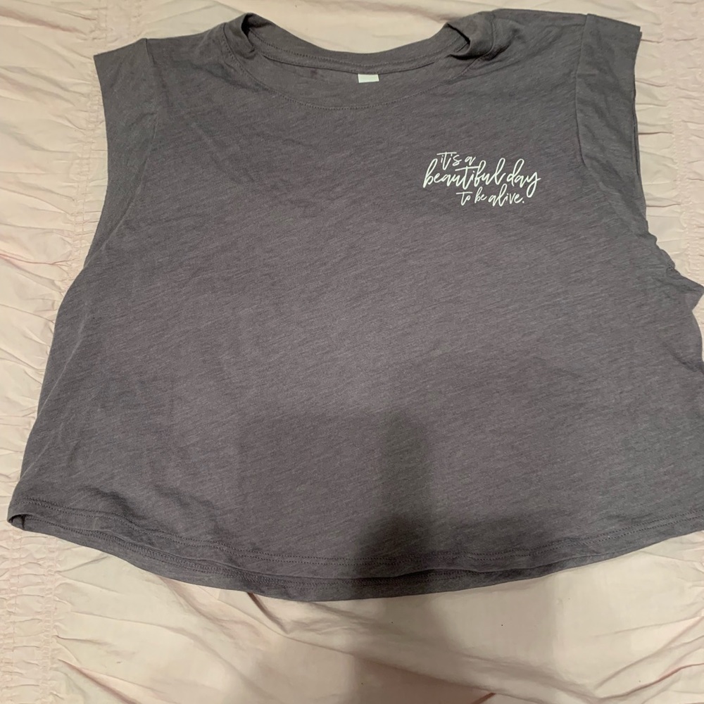 Festival tee stormy gray